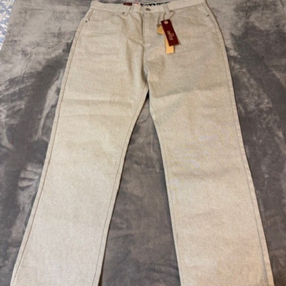 Switch Remarkable Mens Straight Fit Jeans Light Tan Oatmeal 40x32 New With Tags